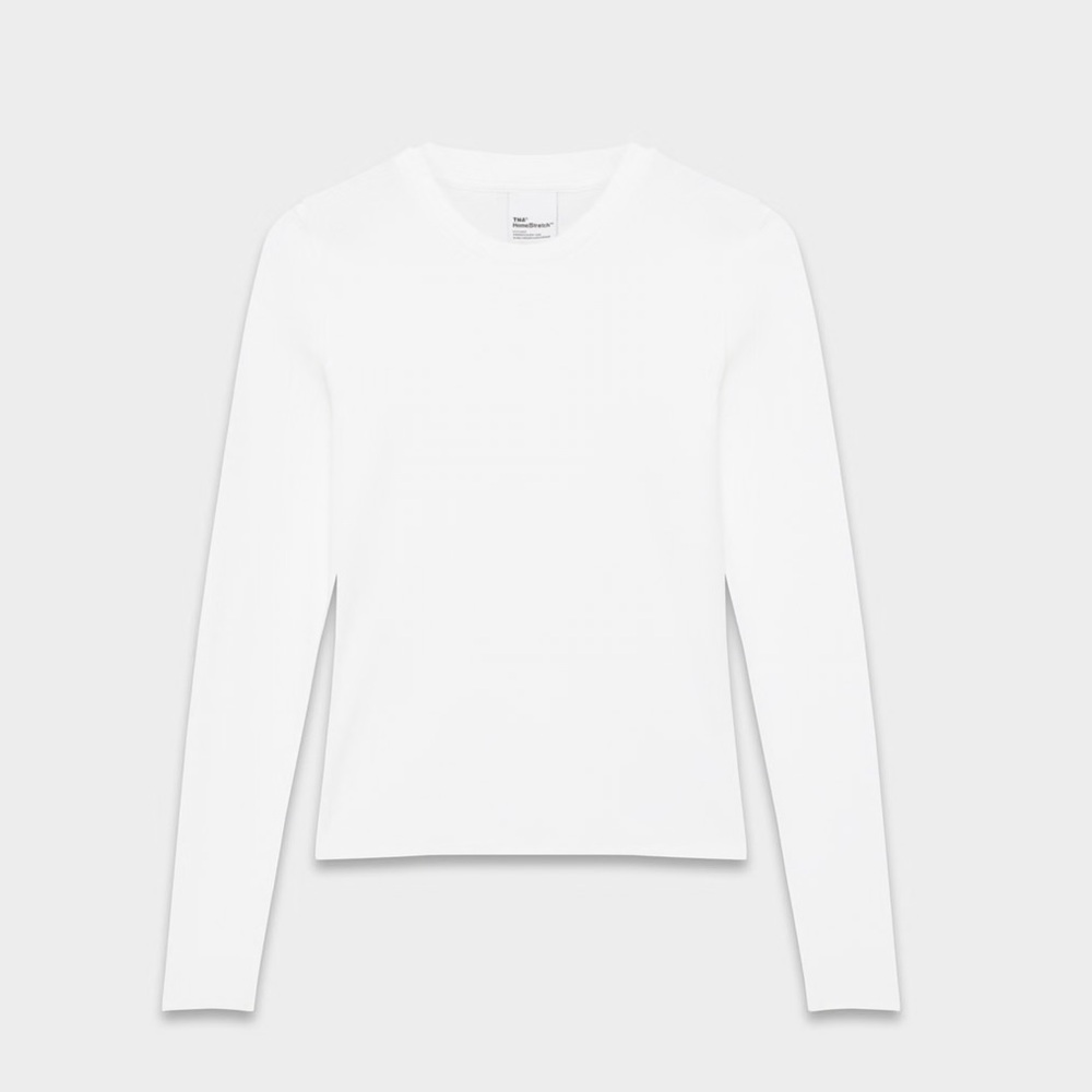 NWT Aritzia HomeStretch™ Rib Solo Longsleeve - White/XS